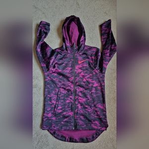 Nike Thermal Hoodie Small - Black/Purple